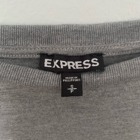 Express Ruffle Front T-shirt - Picture 2 of 2